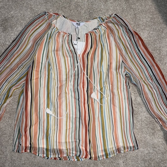Jack by bbdakota women’s top multi color sz small - Picture 2 of 6